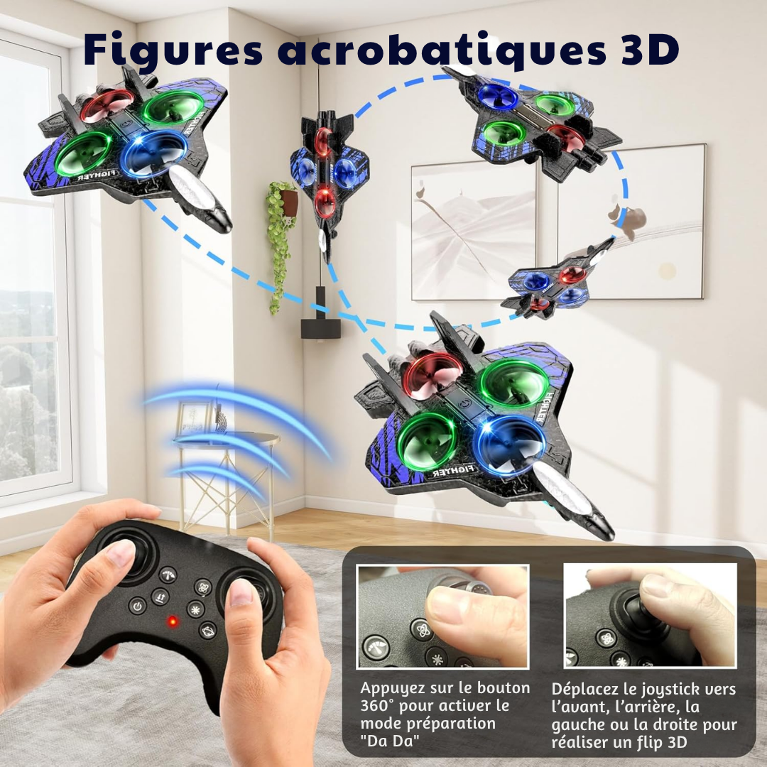 Jet Cascadeur Lumineux Télécommandé